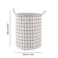 thumbnail image 3 of TIMIFIS Panier à Linge Pliable Rond Panier à Linge Grand Panier de Rangement Bac à Jouets Panier pour Garçons et Filles Déco de Chambre Panier de Douche, 3 of 6