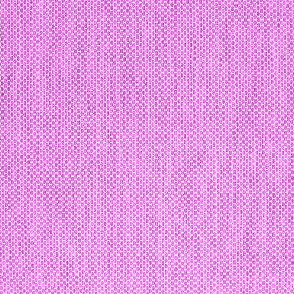 Ahgly Company Indoor Square Abstract Pink Contemporary Area Rugs, 7' Square