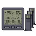 thumbnail image 2 of Inteprter Termómetro digital con 3 sensores, medidor de temperatura de retroiluminación LCD de sobremesa para sala de estar, dispositivo de Termómetros, 2 of 6