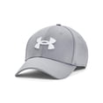 thumbnail image 1 of Gorra Under Armour Blitzing Stretch Fit acero/blanco L/XL para hombre, 1 of 1