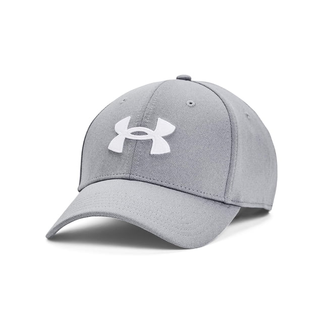 Gorra Under Armour Blitzing Stretch Fit acero/blanco L/XL para hombre