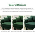 thumbnail image 6 of Modular Sectional Sofa, 3-Seat Deep Seat Sofa for Living Room, Cloud Couch Style Boucle Fabric Recliner, Shell-Shaped Armrests Cylindrical Legs Green Sofa, Wood Frame, Easy Assembly, 6 of 8