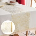 thumbnail image 1 of de mesa, decoración de mesa, accesorios fotográficos, bricolaje, mantel rústico, mantel rectangular para Navidad, cumpleaños, mesa de comedor, oro, 1 of 8