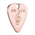 thumbnail image 1 of Alliage de Zinc Métal 0.38x1.4mm Guitar Plectrum Punk Rock Élégant Instruments Pendentifs Collier, 1 of 3