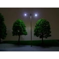 thumbnail image 2 of segolike 10x Modèle double Tête Lumières LED Lampadaire Rue Parc Aménagement Paysage 1: 150, 2 of 9