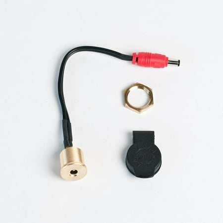 Dc Panel Mount Jack - Warm & Safe DC Coax Jack Panel Mount with 6in Coax Plug Cable