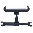thumbnail image 4 of Support de Voiture, 360 Degrés de Rotation Réglable Affichage Vertical Ou Horizontal Support de Tête de Voiture Rétractable Facile à Assembler pour Tablette de Téléphone Mobile, 4 of 8