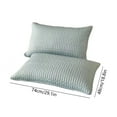 thumbnail image 3 of TaTaai 8Pcs Cooling Pillowcases Summer Pillow Cover for Hair and Skin Breathable Cool Soft Pillowcase for Hot Sleepers, 3 of 6