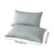 thumbnail image 4 of Funda de almohada Silk Cool Touch pack de 2 – Poliéster transpirable, verde menta/caqui/azul, 48×74cm, suave, absorbente de humedad, lavable a máquina, duradera, cama doble, 4 of 7