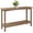 Brown, variant on SENYUM Upgrade Weatherproof Outdoor Console Table, 48'' 2-Shelf Side Table Indoor/Outdoor Use, Multifunctional Buffet Table Bar Storage Organizer for Entryway,Yard, Outside Plant Stand Table