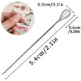 thumbnail image 3 of 140 Pieces Corsage Pins, Long Teardrop Pearl Head Pins Sewing Pins Straight Pins Boutonniere Pins Wedding Bouquet Pins for DIY Jewelry Making Sewing Wedding Flower Decorations, 3 of 6