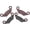 2 PAIRS, variant on 1 Pair , 2 Pairs , 3 Pairs Front Brake Pads For Linhai 550CC M550L EFI 4x4 AR ATV Quad Parts(2 PAIRS) Disc Brakes