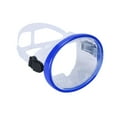 thumbnail image 4 of Máscara de buceo de lente única gafas de natación Silicona a prueba de fugas de silicona amplia máscara de snorkel para adultos para bucear buceo Azul, 4 of 8