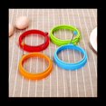 thumbnail image 3 of 14 Piezas de Molde Redondo de Silicona para Hacer Huevos Colores, Herramienta para Hacer Panqueques, Molde para Huevos Escalfados, Molde para Anillos de Huevos para Cocinar, 3 of 7