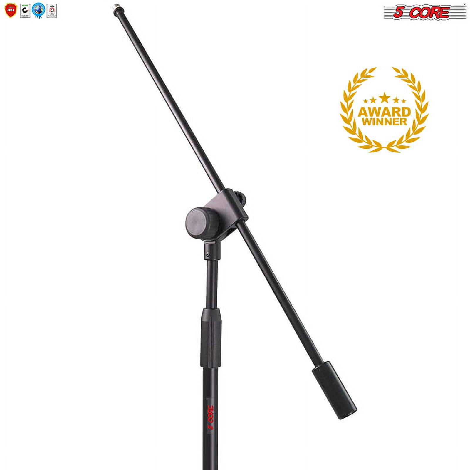 360° Rotating Microphone Stand Mic Clip Boom Arm Foldable Tripod M300 5 Core