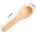 thumbnail image 2 of 60PCS Mini Wooden Spoons Small Bath Salt Spoon Candy Spoon Baby Spoon for Spice Jars Seasoning Honey Coffee, 2 of 6