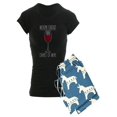thumbnail image 1 of CafePress - 100 Percent Chance Of Wine - Women's Dark Pajamas, 1 of 1