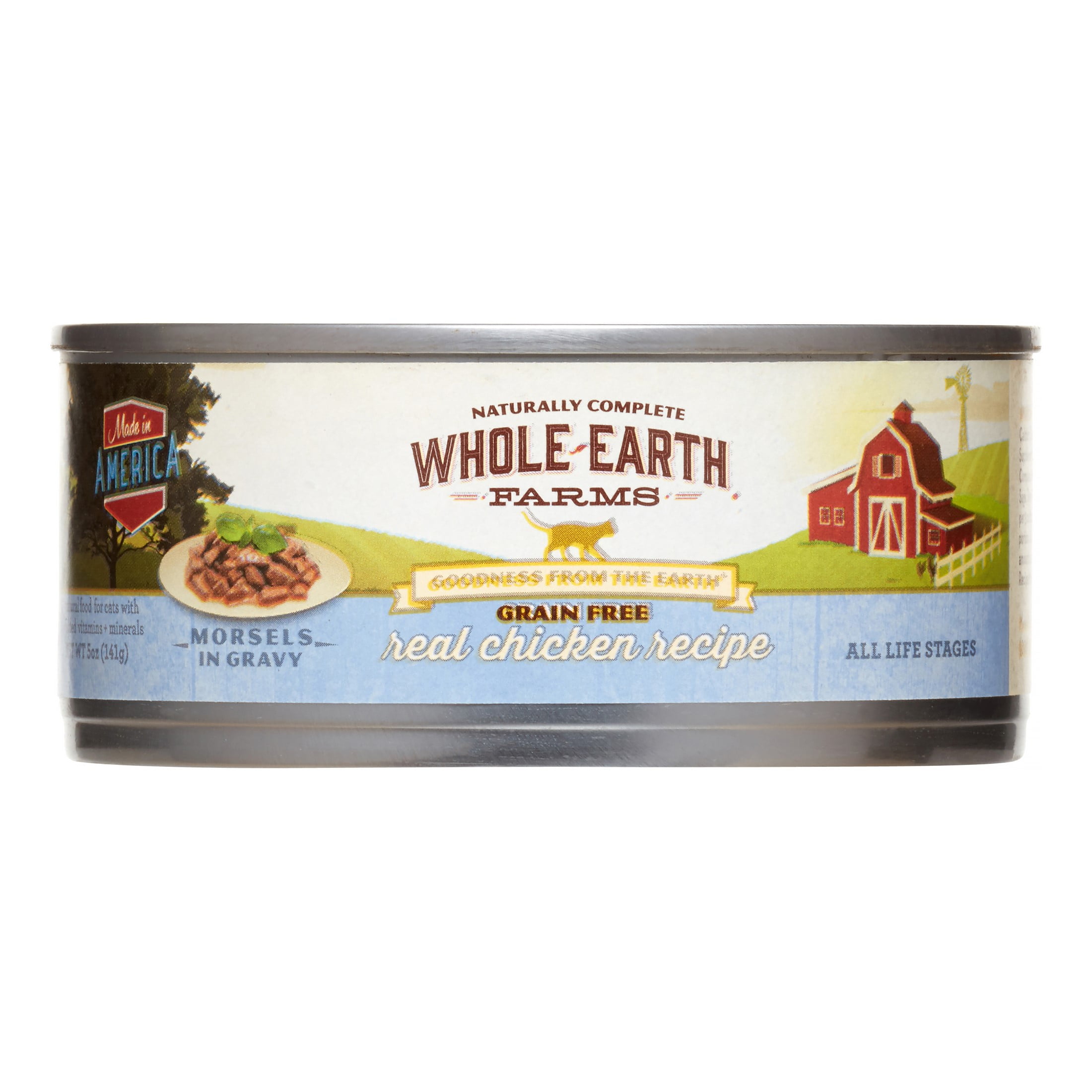 whole earth farms canned cat food