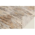 thumbnail image 3 of Feizy Parker Transitional Abstract, Ivory/Tan/Brown, 3' 9" x 5' 7" Accent Rug, Sheen, Area Rug for Living Room and Bedroom, 3 of 6