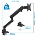 thumbnail image 4 of Mount-lt! Single Monitor Desk Mount | Fits 17"-32" Monitors | Full Motion Bracket, 4 of 9