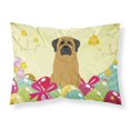 thumbnail image 1 of Funda De Almohada Estándar De Tela De Mastín Con Huevos De Pascua, 1 of 2
