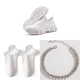 thumbnail image 1 of Zapatos livianos para caminar zapatos deportivos de malla cómodos para mujeres (38) blanco, 1 of 8