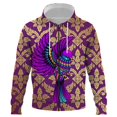 thumbnail image 1 of Sudadera con capucha y cremallera 3D con estampado de escarabajo de metal para hombre y mujer, ropa de abrigo de alta calidad, para otoño, 1 of 6