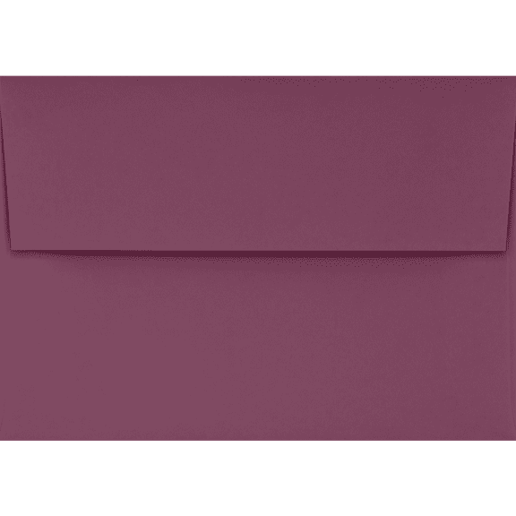 LUXPaper A2 Peel & Press Invitation Envelopes, 4 3/8 x 5 3/4, 80 lb. Vintage Plum Purple, 250 Pack