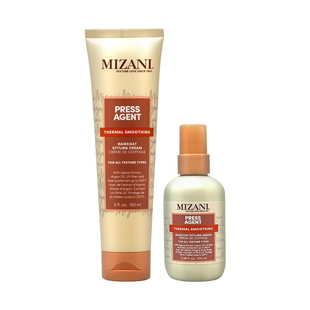 Mizani Press Agent Cream 5oz + Serum 3.38oz