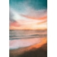 thumbnail image 2 of Allen, Kimberly 17x24 Gold Ornate Wood Framed with Double Matting Museum Art Print Titled - Sunset at the Beach, 2 of 4