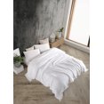 thumbnail image 2 of Dual Color Organic Cotton, 4 Layer Gauze Lightweight King Size Throw, Lightweight Gauze Cotton Bedspread, king Size Gauze Throw ,With Fringes, 2 of 8