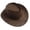 Coffee, variant on Men Women Summer Wide Brim Cowboy Hat Shapeable Sun Hat with Adjustable Chin Strap for Travel Seaside Trip, Mountain Hiking, Fishing, Camping, Vacation, Outdoor Sightseeing White
