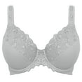 thumbnail image 5 of Women's Underwire Unlined Bra Minimizers Non-Padded Full Coverage Lace Plus Size 40B, 5 of 7