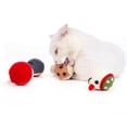 thumbnail image 2 of Cat Toy Ball Soft Creative Funny Kitten Interactive Ball Cat Scratching Ball Toy, 2 of 10