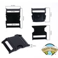 thumbnail image 2 of Country Brook Design® 1 1/2 Inch Contoured Black Side Release Buckles, 10 Pack, 2 of 4