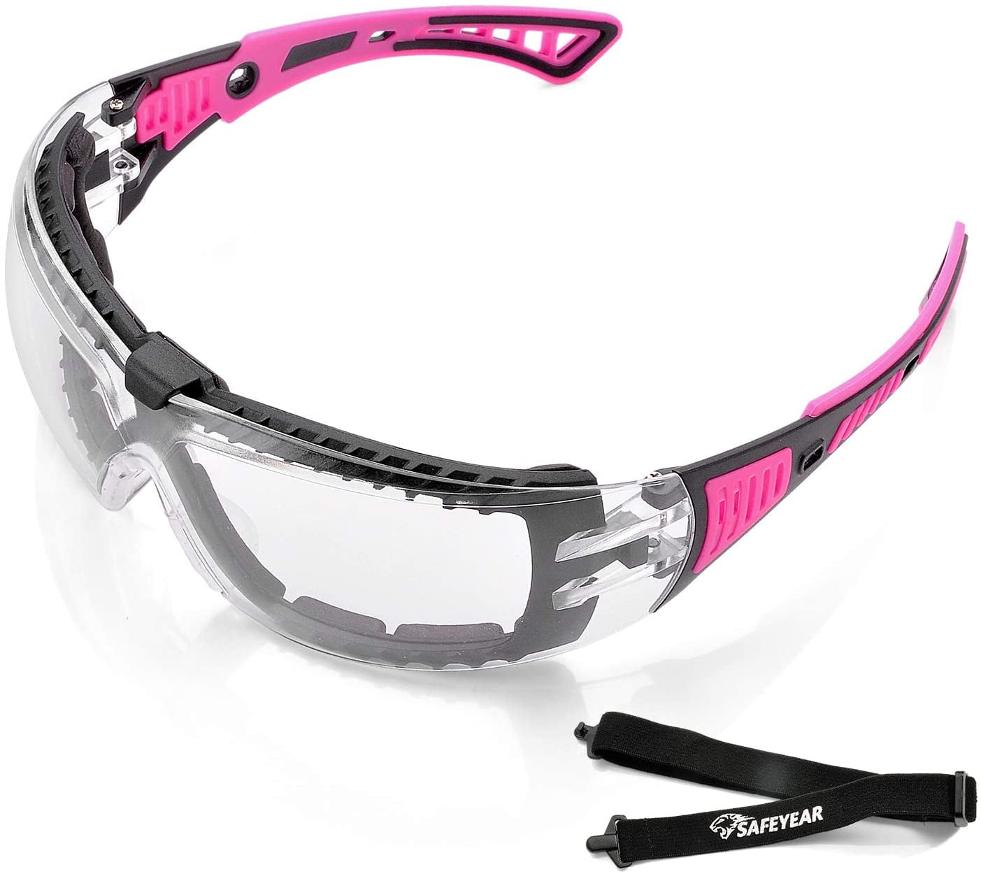 Anti-impact Safety Goggles Eye Protection Sport Work Builder Eyewear Glasses New 