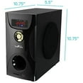 thumbnail image 2 of beFree Sound 5.1 Channel Surround Sound Bluetooth Speaker System in Black - Reconditioned, 2 of 10