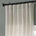 thumbnail image 3 of Fable Beige Dune Textured Solid Cotton Curtain Pair (2 Panels), Fable Beige, 50W X 84L, 3 of 6
