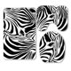 thumbnail image 1 of ABPHQTO Juego de alfombras de baño Zebra de 3 piezas, alfombra de baño, alfombrilla de contorno y cubierta de tapa de inodoro, 1 of 2