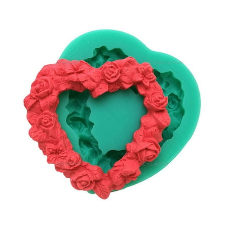 

BOOMTB Valentine s Day Series Silicone Mold for Baking Candy Fondant Cake Decorations