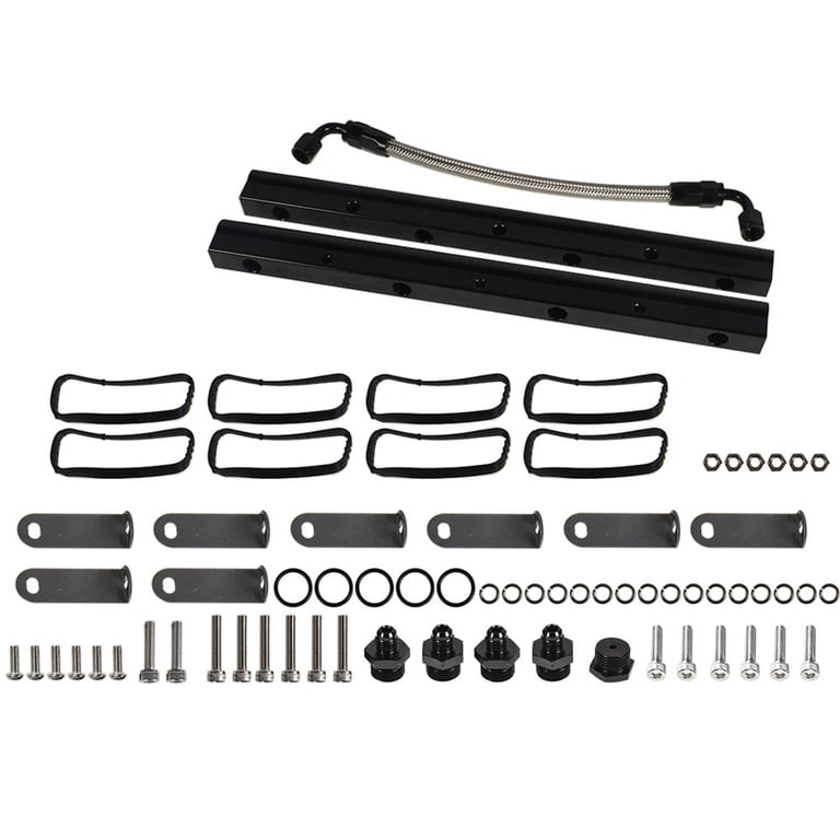 Cross Over Fuel Rails CNC Fuel Rails Billet Fuel Rail Kit For LS LS1 LS2 LS3 LS6 Engines ...