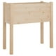 thumbnail image 3 of Jardineras VidaXL de madera maciza de pino 70 x 31 x 70 cm (2 unidades), 3 of 9