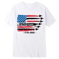 thumbnail image 3 of Hienoo Boys USA's 250Th Anniversary T-Shirt 4Th of July Short Sleeve T Shirt, Sizes 1-13, 3 of 3