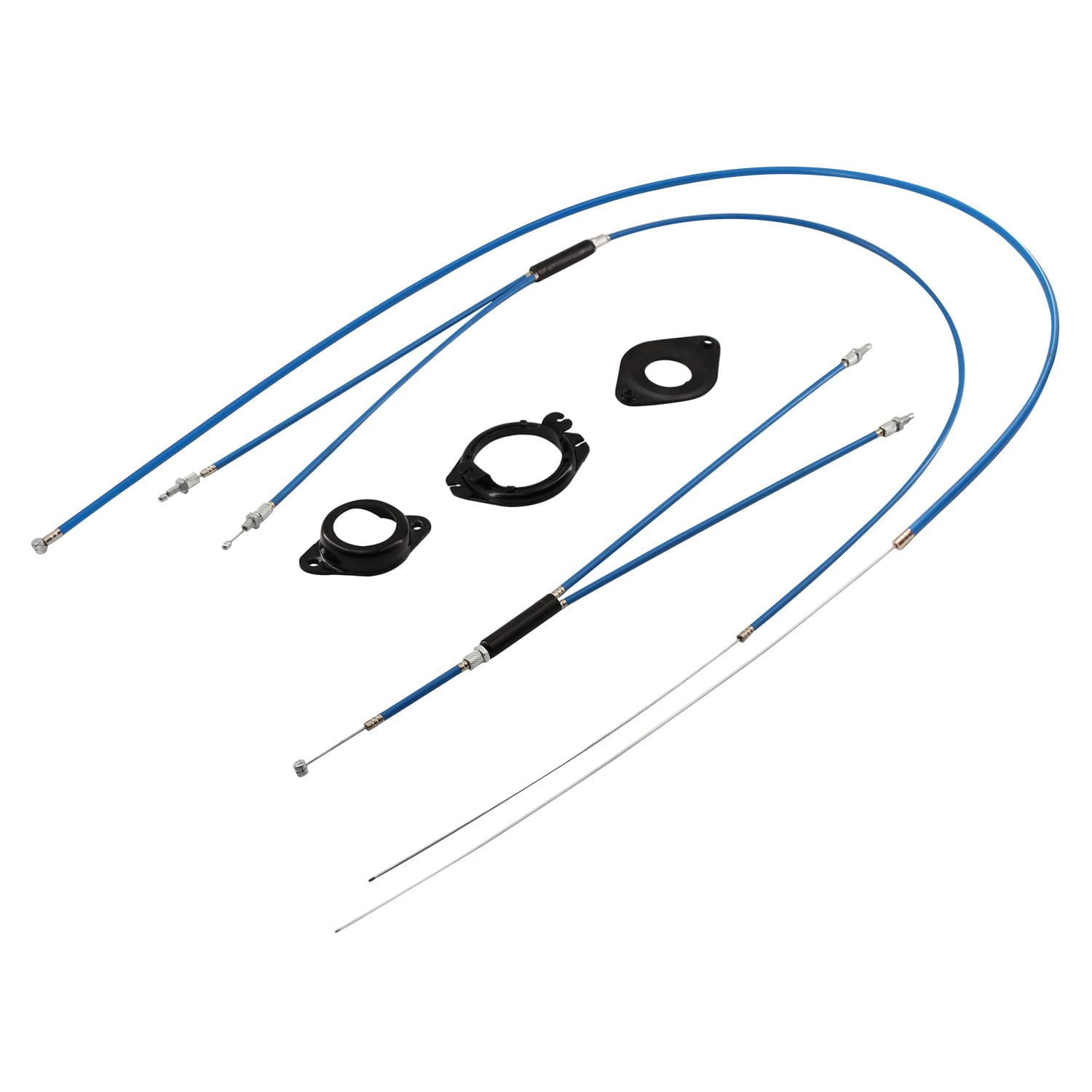 BMX Bike Brake Cable Set Gyro Brake Cables Front and Rear Brake Set