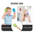 thumbnail image 3 of Luxshiny Kids Percussion Instrument Finger Castanets Wooden Multi for Rhythm Skills Enhancement 1Set, 3 of 8