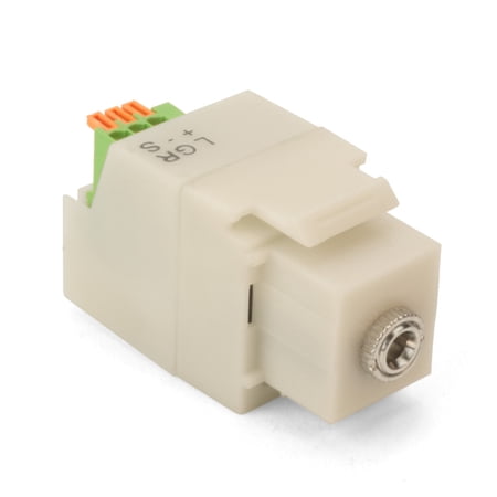 Choice Select 1/8  3.5mm Stereo Mini Plug Keystone Jack (Ivory) price history on PriceWatchPro