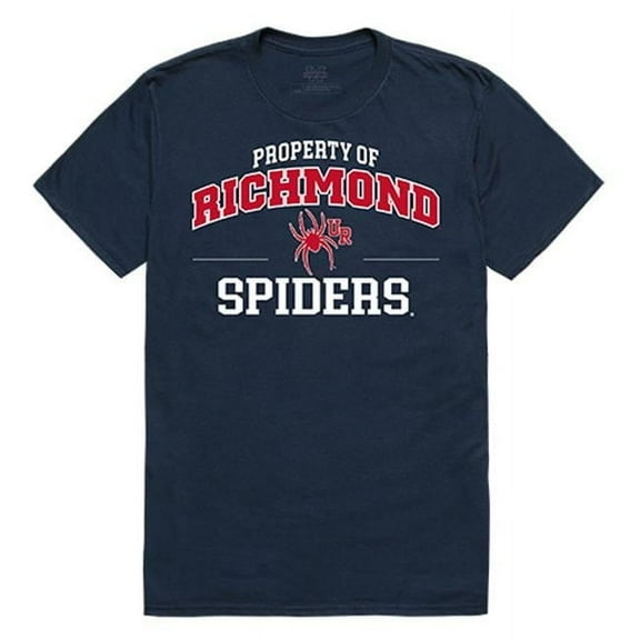 W Republic Apparel 517-145-BGT-04 University of Richmond Property College Tee Shirt - Navy, Extra Large
