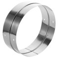 thumbnail image 1 of LOLIPPYY High Efficiency Dryer Vent Hose Coupler in Silver for Home Airflow Systems, 1 of 8