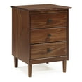 thumbnail image 1 of Pemberly Row 3 Drawer Nightstand in Walnut, 1 of 5