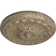 thumbnail image 3 of Ekena Millwork 12 1/4"OD x 2 1/4"P Flower Spiral Ceiling Medallion (Fits Canopies up to 2"), Hand-Painted Gobi Desert Crackle, 3 of 8